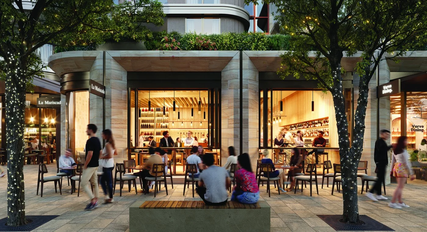 Concord Central · Sky Village 项目宣传图(可能为效果图)